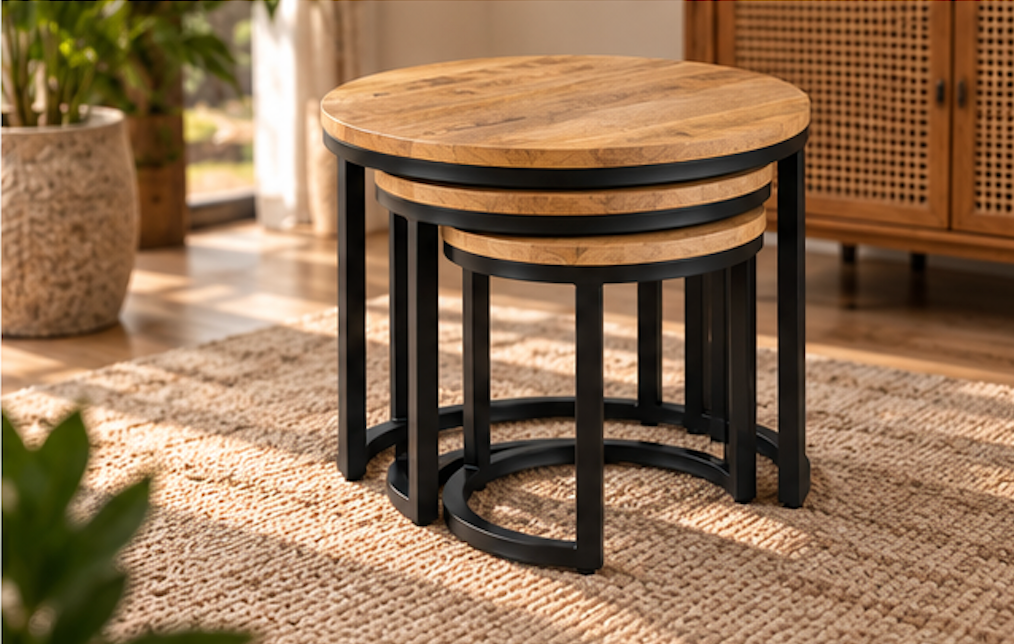 Aurora Nesting Table set of 3