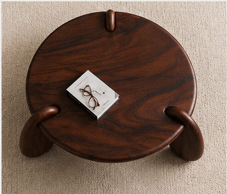 VEENA SHEESHAM WOOD COFFEE TABLE