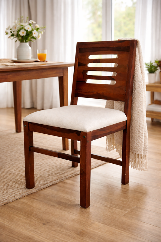 Zendiya Rosewood Dining chair set of 2