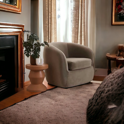 Barrel Swivel Chair