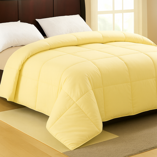 CoolBreeze All season Comfort Quilts - Cream